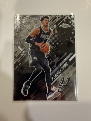 2025-26 Topps Chrome Victor Wembanyama Go Time Spurs