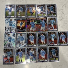 Team Lot 21x New York City FC 2025 Topps Chrome Refractor Inserts RCs Stars