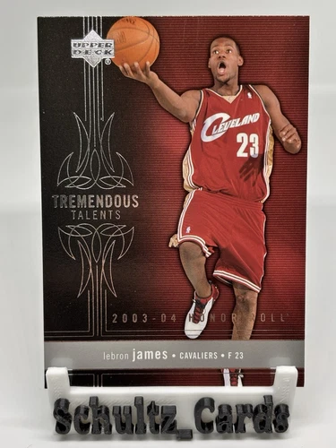 LeBron James Rookie SP Insert 2003 Tremendous Talents Upperdeck Honor Roll #TT7