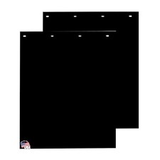 Buyers Products RC30PPB, 2 Pack, Super Durable Polymer Mudflaps 24x30 in. Black
