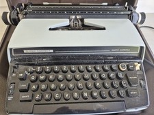 SMITH- CORONA,SUPER CORRECT PORTABLE,MANUAL TYPEWRITER,ELECTRIC thumbnail