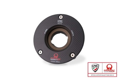 CARBON TANK FLANGE PRAMAC CNC RACING DUCATI SCRAMBLER FULL THROTTLE