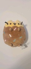 GUND Pusheen Chocolate Dipped Cookie Squisheen EUC Kawaii