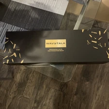 Wavytalk Model 375 Purple Professional Salon Hair Straightener Brush. New!