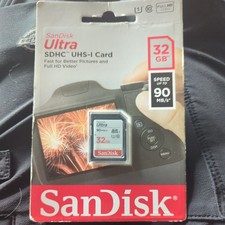 SanDisk Class 10 Ultra 32GB 98MB/s SDHC Memory Card (#57)