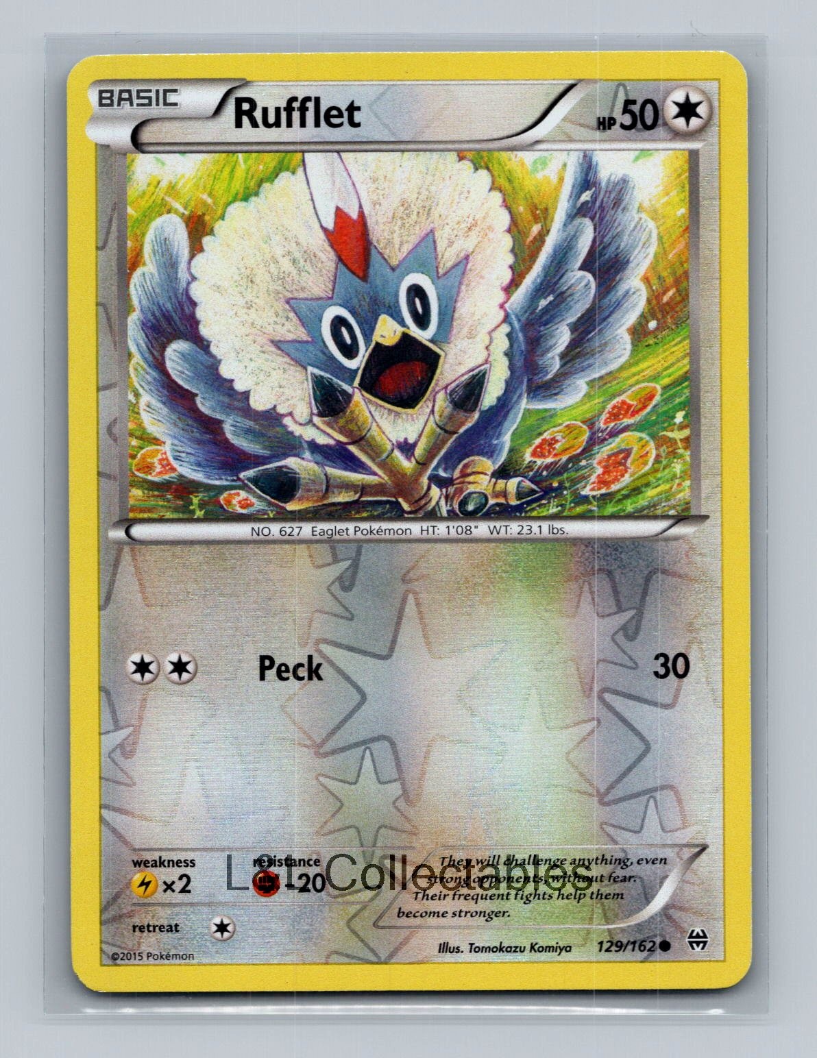 Rufflet #129/162 Reverse Holo XY - BREAKthrough