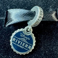 Disney’s Riviera Resort Pandora Charm DVC Double Sided Dangle NEW