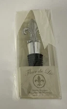 Fleur De Lis Bottle Stopper Kate Aspen  Party NIB                      D