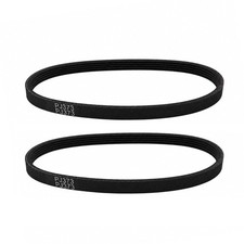 Draovikra PJ373 Air Compressor Belt Set 2 Pack, V PJ373, Black