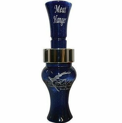 Echo Calls Meat Hanger Ducks Double Reed Blue Pearl Acrylic - 79014