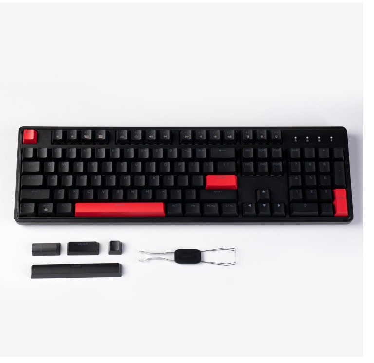 Lemokey X3 Mechanical Wired, 100% Layout, Red Switches, 2