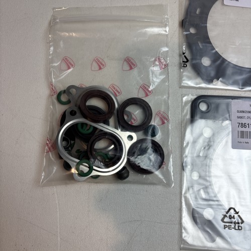 OEM Ducati Head Cylinder Gasket Set Streetfighter Superbike 848 79120451A New - Picture 5 of 13
