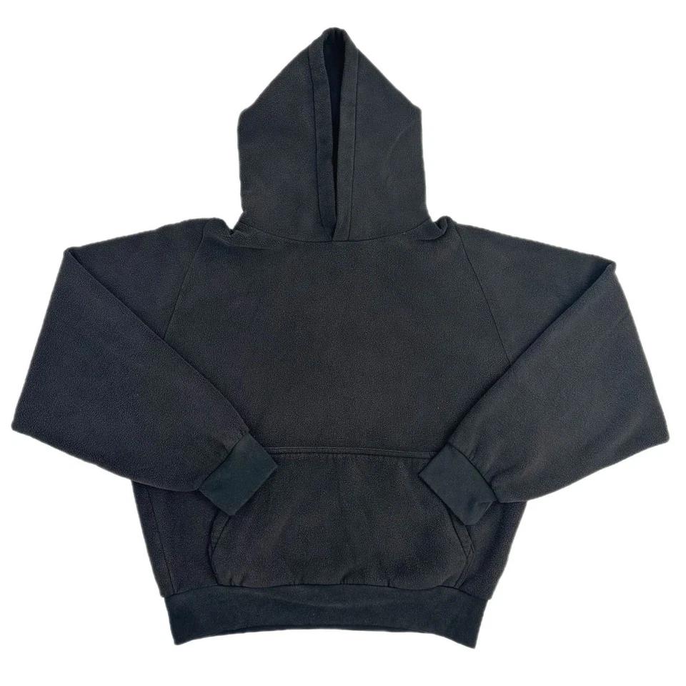 Sudadera con Capucha Yeezy Gap Polar Polar Fleece Calce Regular Temporada Inédita Negra Para Hombre Mediana Foto 4 de 4