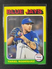2024 Topps Heritage High Number Yariel Rodriguez RC #550 Blue Jays!!!