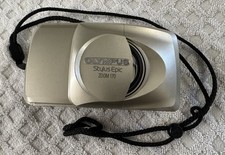 Olympus Stylus Epic Zoom 170 35mm Film Camera Powers On Flash Works Sold As Is