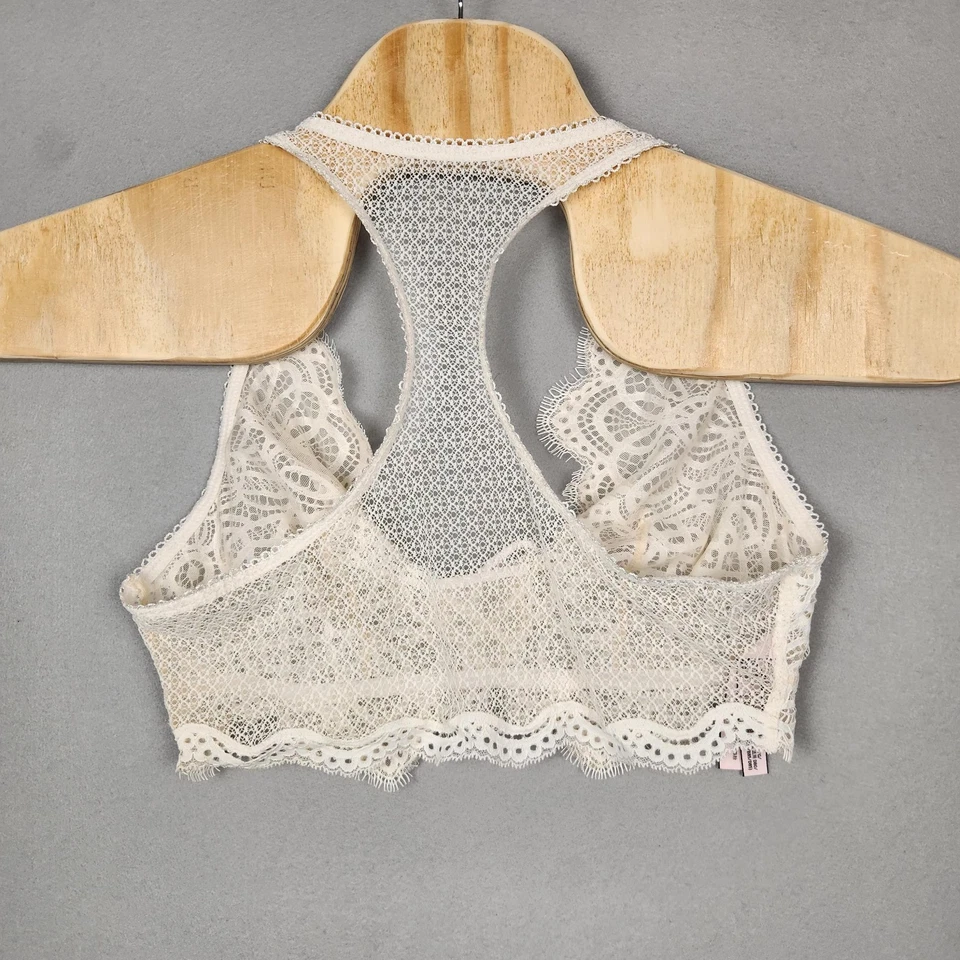 Sujetador lencería Victoria's Secret Dream Angels bralette grande de encaje espalda corredora para mujer Foto 2 de 4