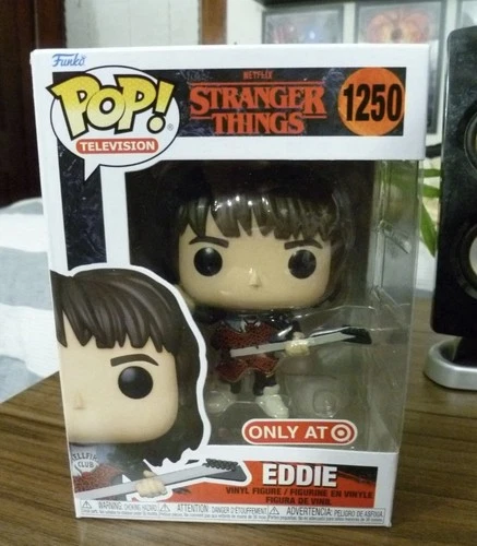 Funko Pop! Vinyl Stranger Things Eddie Target Exclusive Figure #1250