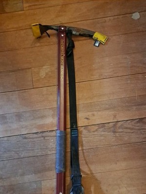 Vintage 90's Grivel Mont Blanc Pamir Ice Axe Aluminum Shaft Mountaineering 27'' 