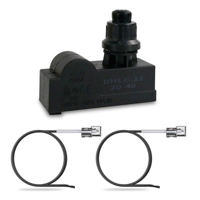 Uniflasy Push Button Grill Ignitor 2 Outlet Electronic Igniter kit for 23.62'' 