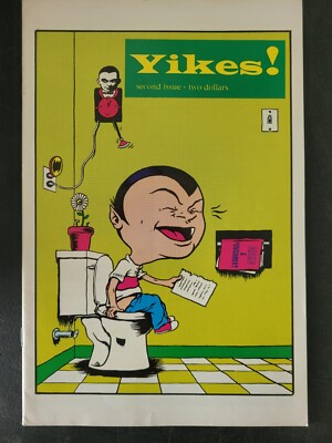 YIKES! #2 (1996) FANTASTIC INDY COMIC STEVE WEISSMAN STORY & ART! LOW PRINT RUN