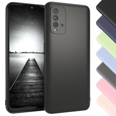 EAZY CASE für Xiaomi Redmi 9T Hülle Silikon Schutzhülle Slim Cover Tasche Schutz