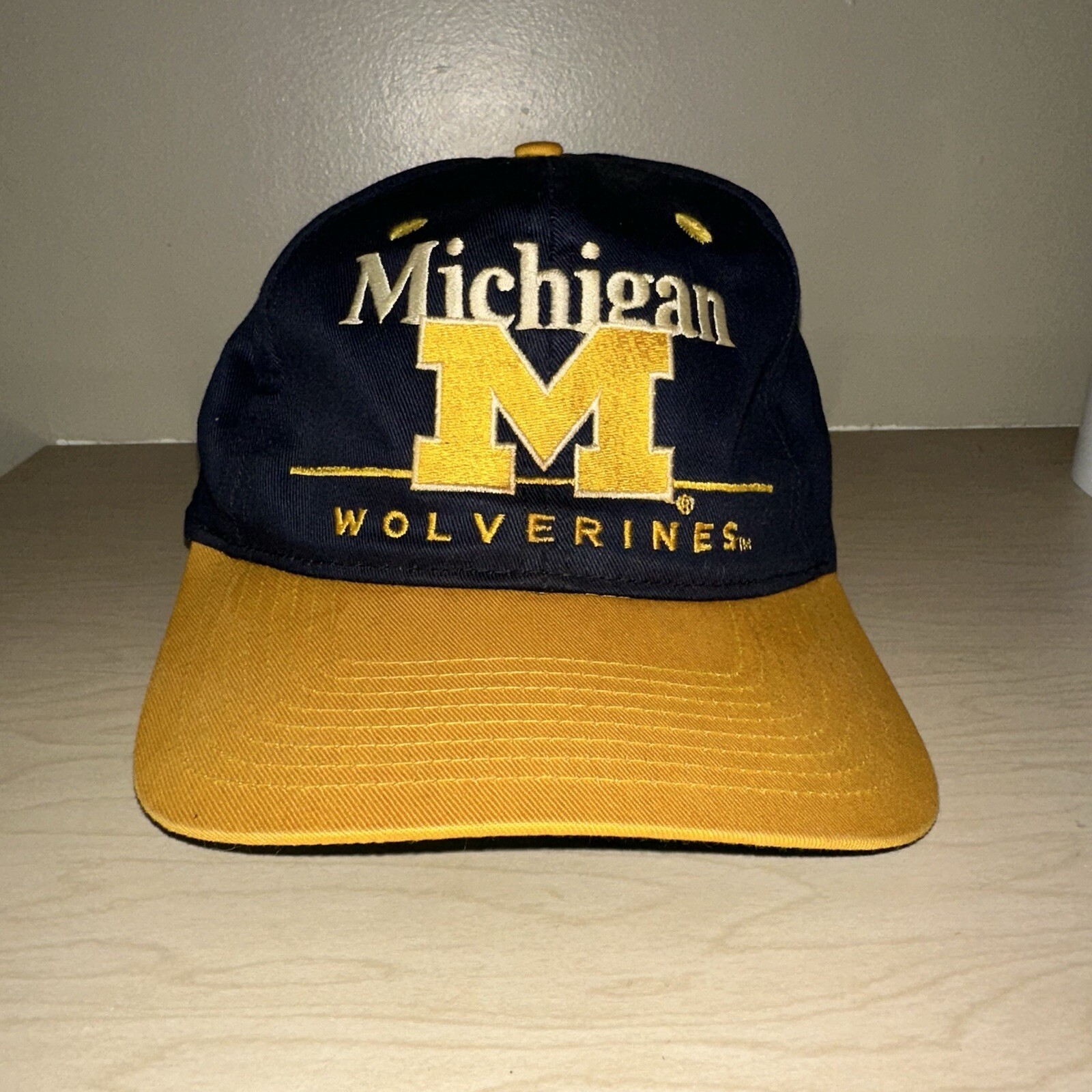 Vintage Michigan Wolverines NCAA Big 10 Snapback Cap by Twins Enterprises