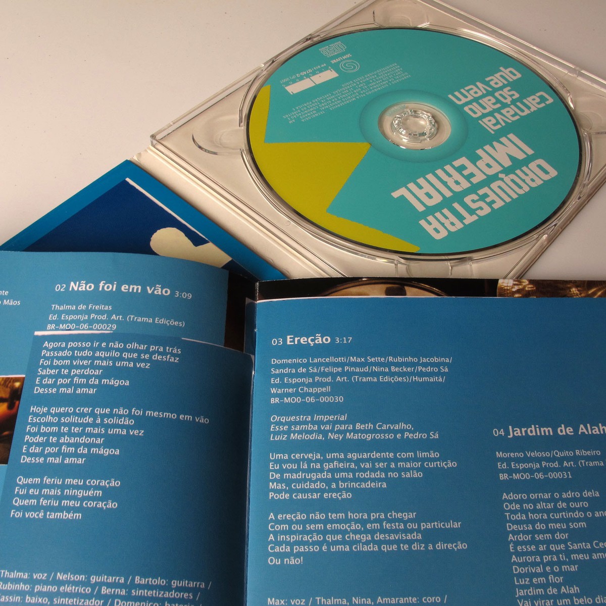 Orquestra Imperial - Carnaval Sq Ano Que Vem 2007 BRAZIL CD Samba