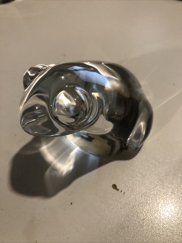 Olle Alberius Crystal Frog Signed And Numbered. - Picture 2 of 4