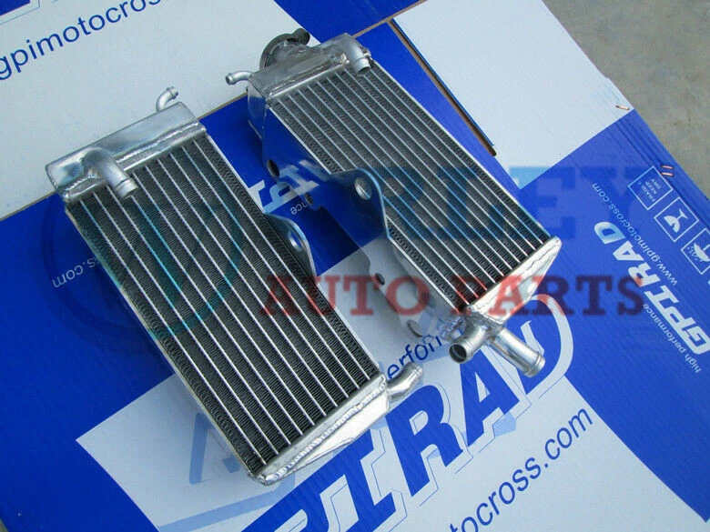 Radiador de aluminio CR125 CR125R 1990-1997 manguera roja para Honda 91 92 93 94 95 96 Foto 4 de 4