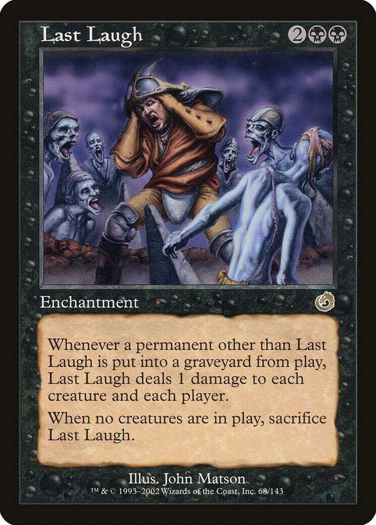 Last Laugh  Torment MtG LP