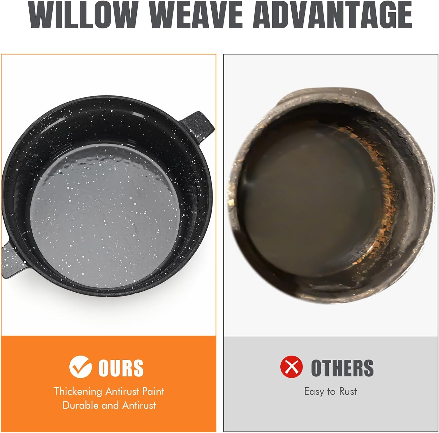 Wood Stove Steamer 2.5 Quart, Cast Iron with Large Opening Top