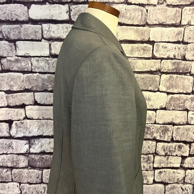 Kasper Gray Button Down Long Sleeve Jacket Size 1… - image 9