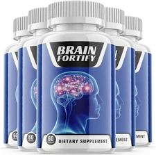 5 Pack- Brain Fortify Pills- Brain Fortify Nootropic Supplement For Brain Health
