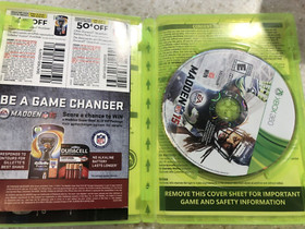 MADDEN NFL 15 2015 X-BOX XBOX 360 COMPLETE GAME CASE & MANUAL NES HQ