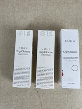 Lot of 3 Cora Cup Cleanse Gel Menstrual Cup Cleaner 4fl Oz Fragrance Free