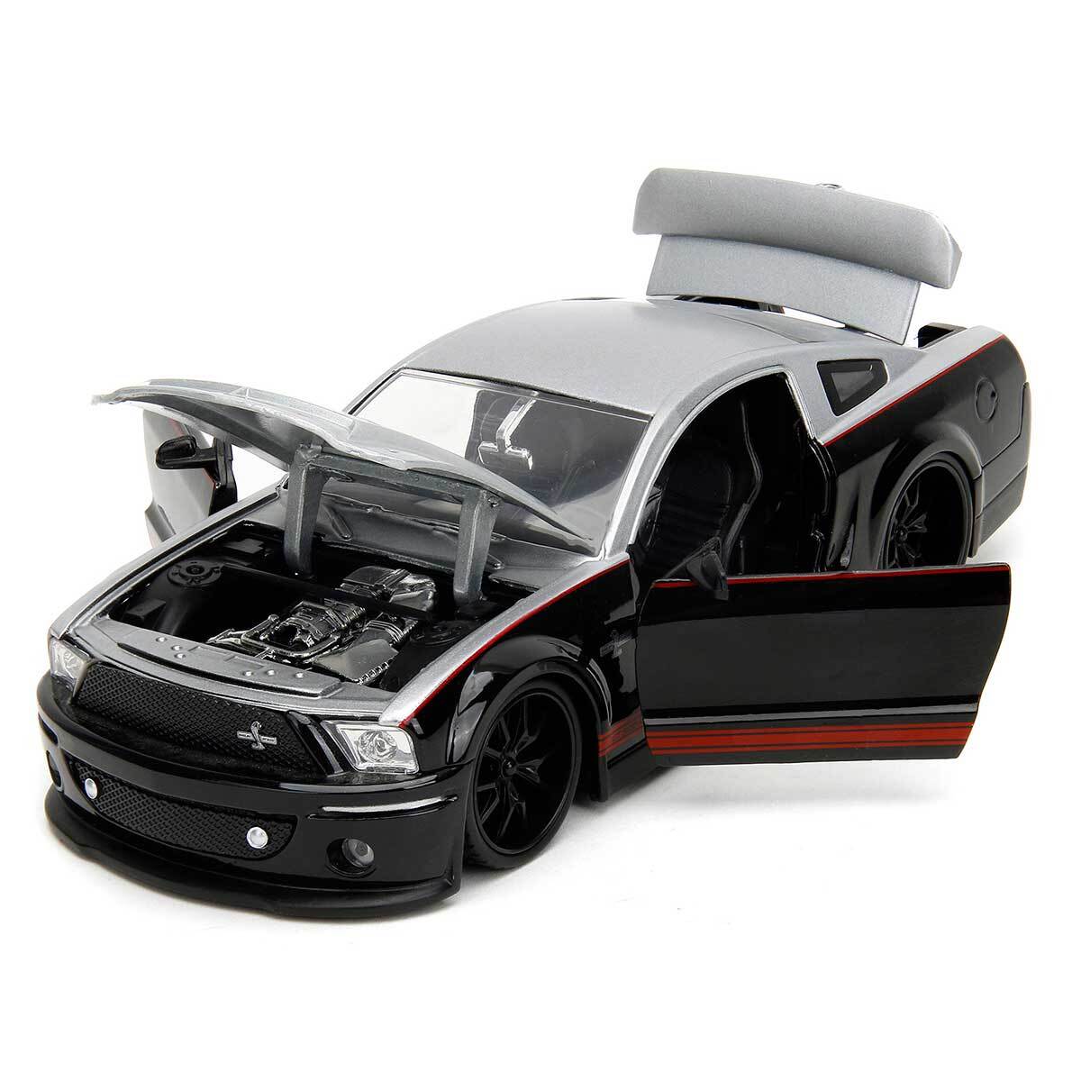 Jada Toys Bigtime Muscle Series: 2008 Shelby GT-500KR (Silver