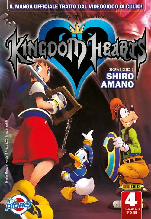KINGDOM HEARTS SILVER. VOL. 4 AMANO SHIRO
