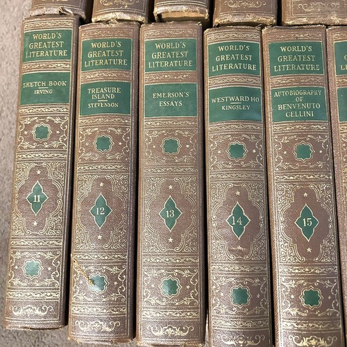 World's Greatest Literature 1936 Spencer Press Complete 20 Vol Set - Bild 4 von 14