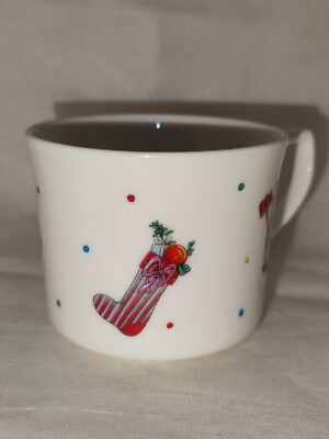 Vintage KFC Christmas 1994 Cup & Saucer Set Holiday Collectible