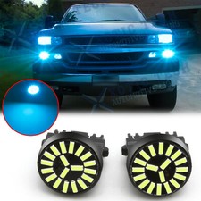For Gmc Sierra 1500 1999-2006 8000k Ice Blue 3157 Led Drl Daytime Running Light