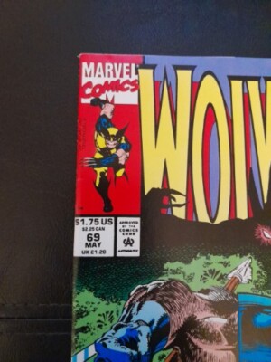 Wolverine #69 Direct Market Edition ~ NEAR MINT NM ~ 1993 Marvel