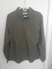 Magellan Outdoors Casual Shirt Mens Medium Moisture Wicking Classic Fit Shirt