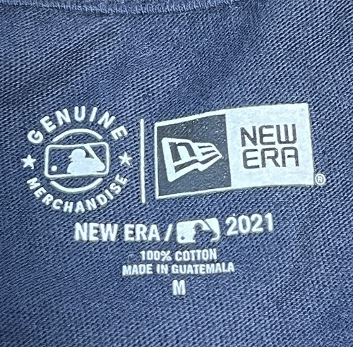 NWT New Era Cleveland Indians Guardians Pocket Tshirt Spellout New Medium MLB . - Picture 6 of 9