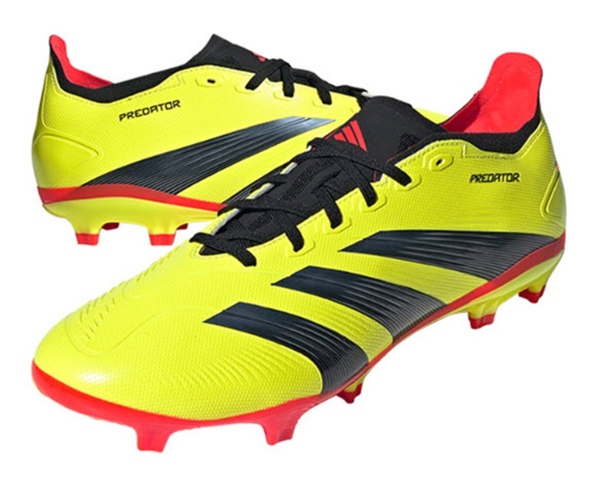 Adidas Men PREDATOR League L FG Cleats Yellow Football Soccer Boot
