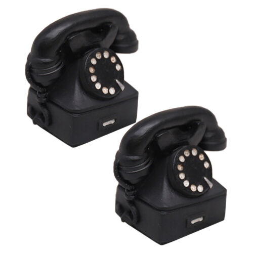 2pcs Retro Rotary Baby Phone for Toddlers - Educational & Decorative - Picture 1 of 12