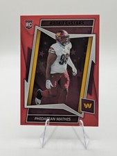 Phidarian Mathis 2022 Panini Rookies & Stars Red RC #198 Commanders