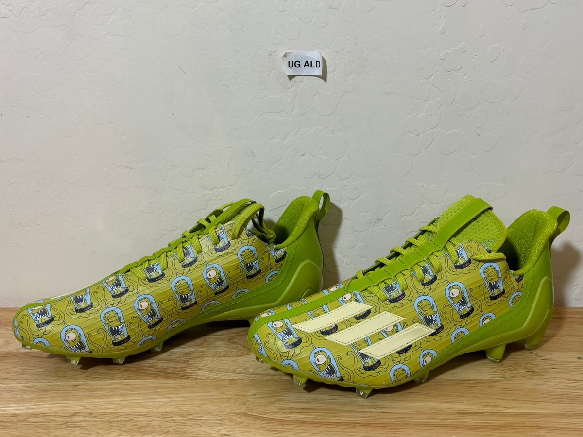 Adidas Adizero 12.0 Football Cleats Mens 11. Simpsons Treehouse of Horror GW1786 adidas Adizero 12.0 Simpsons Treehouse of Horror Football  main image 2
