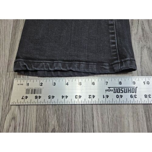 St. John's Bay Womens Size 16W Pockets Bootcut Leg Black Grey Denim Jeans - Picture 11 of 11