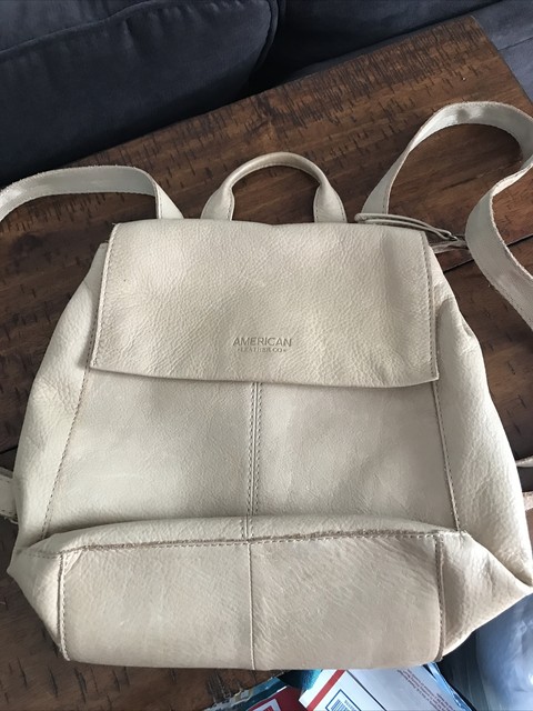american leather backpack