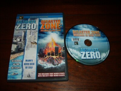 DBL-FTR WS DVD-DISASTER ZONE:VOLCANO IN NEW YORK(FAHEY)+ABSOLUTE ZERO(IRONSIDE)